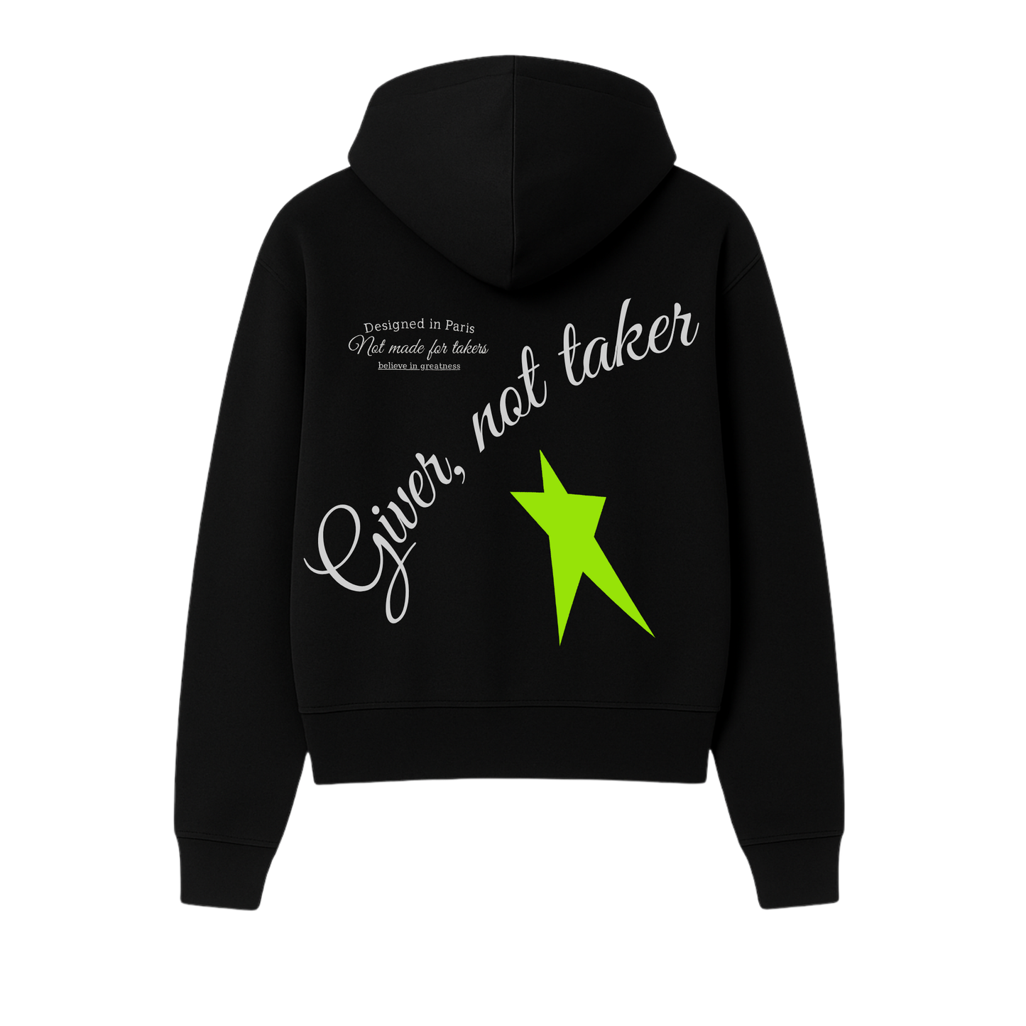 Hoodie Green Star